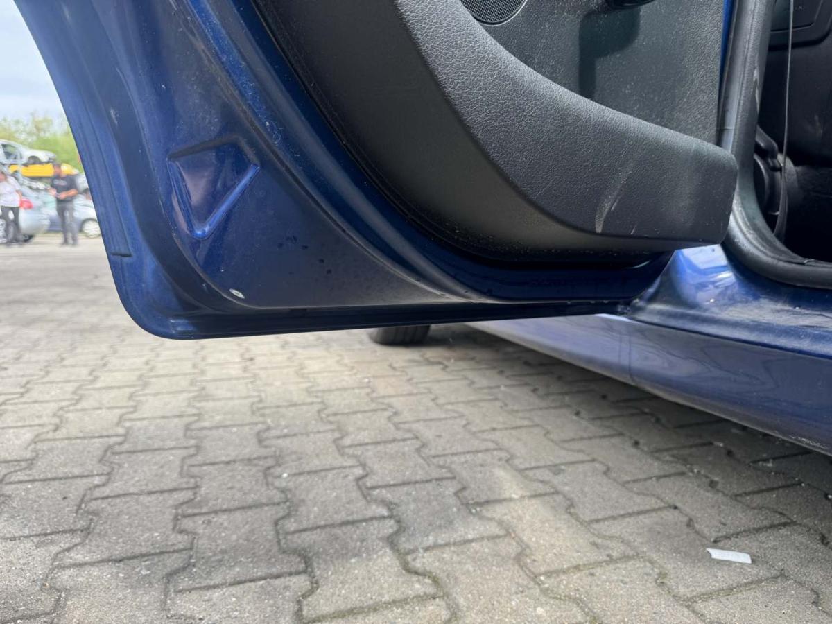 Peugeot 207SW original T&uuml;r hinten links KPL Montebello blau Kombi Rohbau Bj.2009